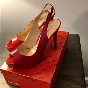 Eye candy red high heels